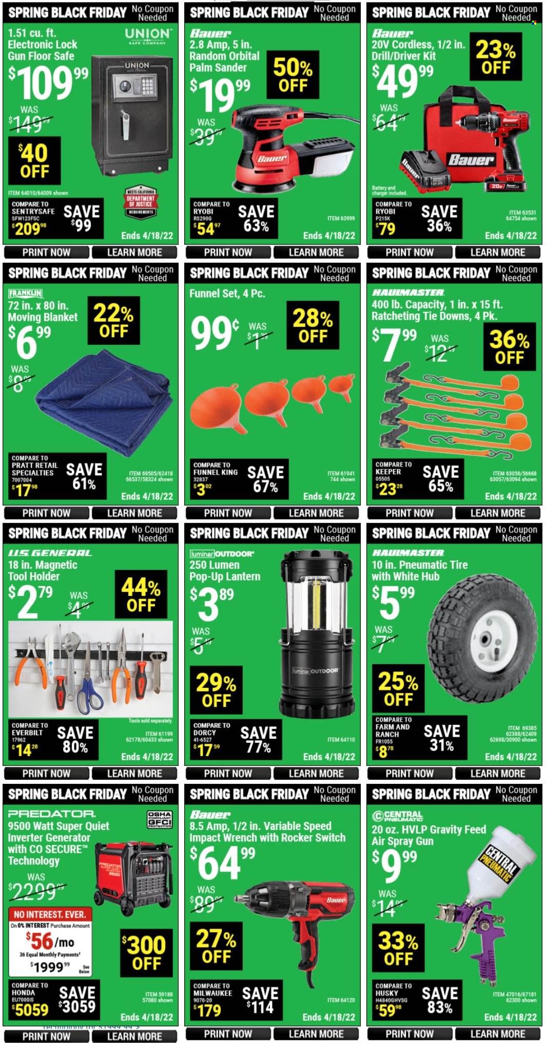 Harbor Freight Weekly Ad Flyer April 15 to April 22