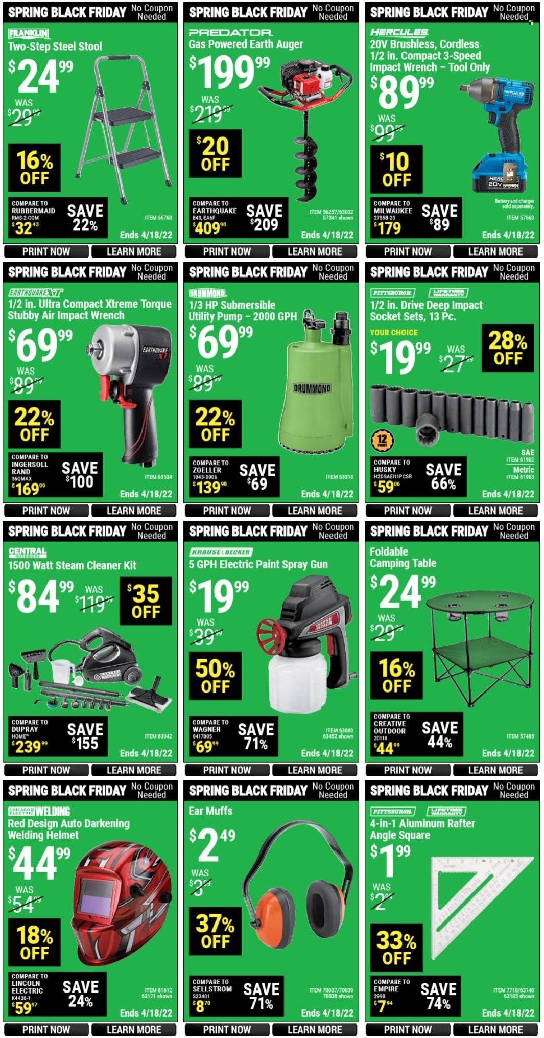 Harbor Freight Weekly Ad Flyer April 15 to April 22