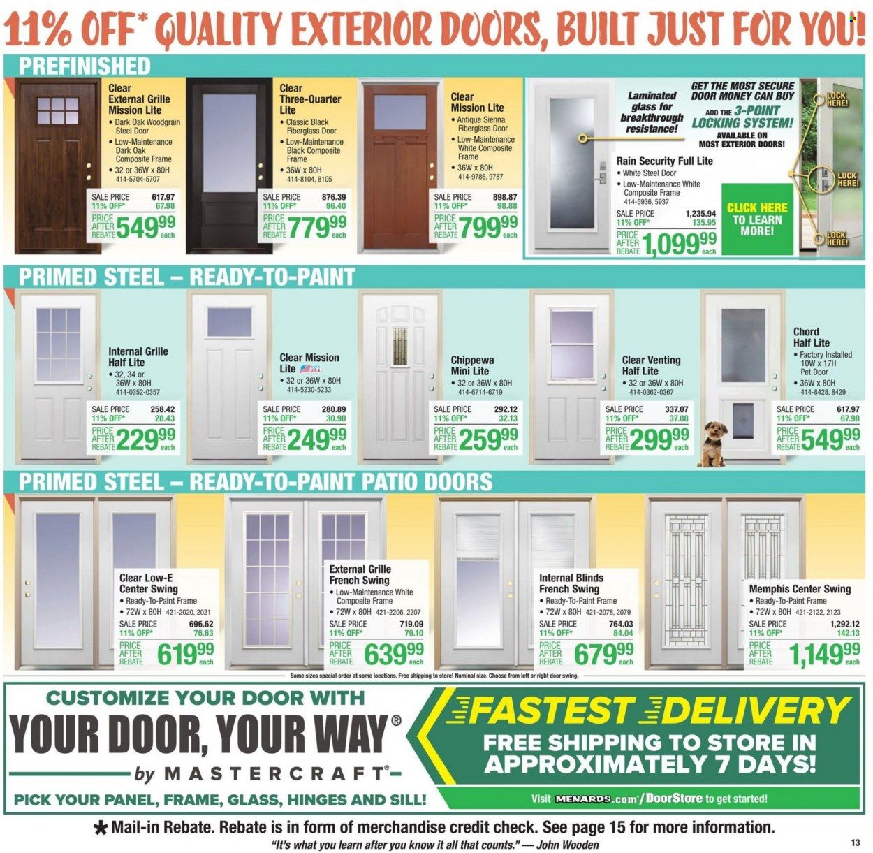 Menards Weekly Ad Flyer April 15 to April 22