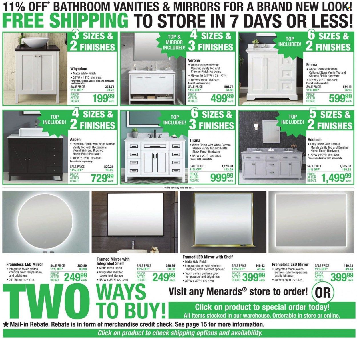 Menards Weekly Ad Flyer April 15 to April 22