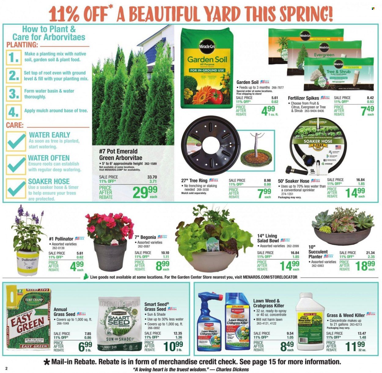 Menards Weekly Ad Flyer April 15 to April 22