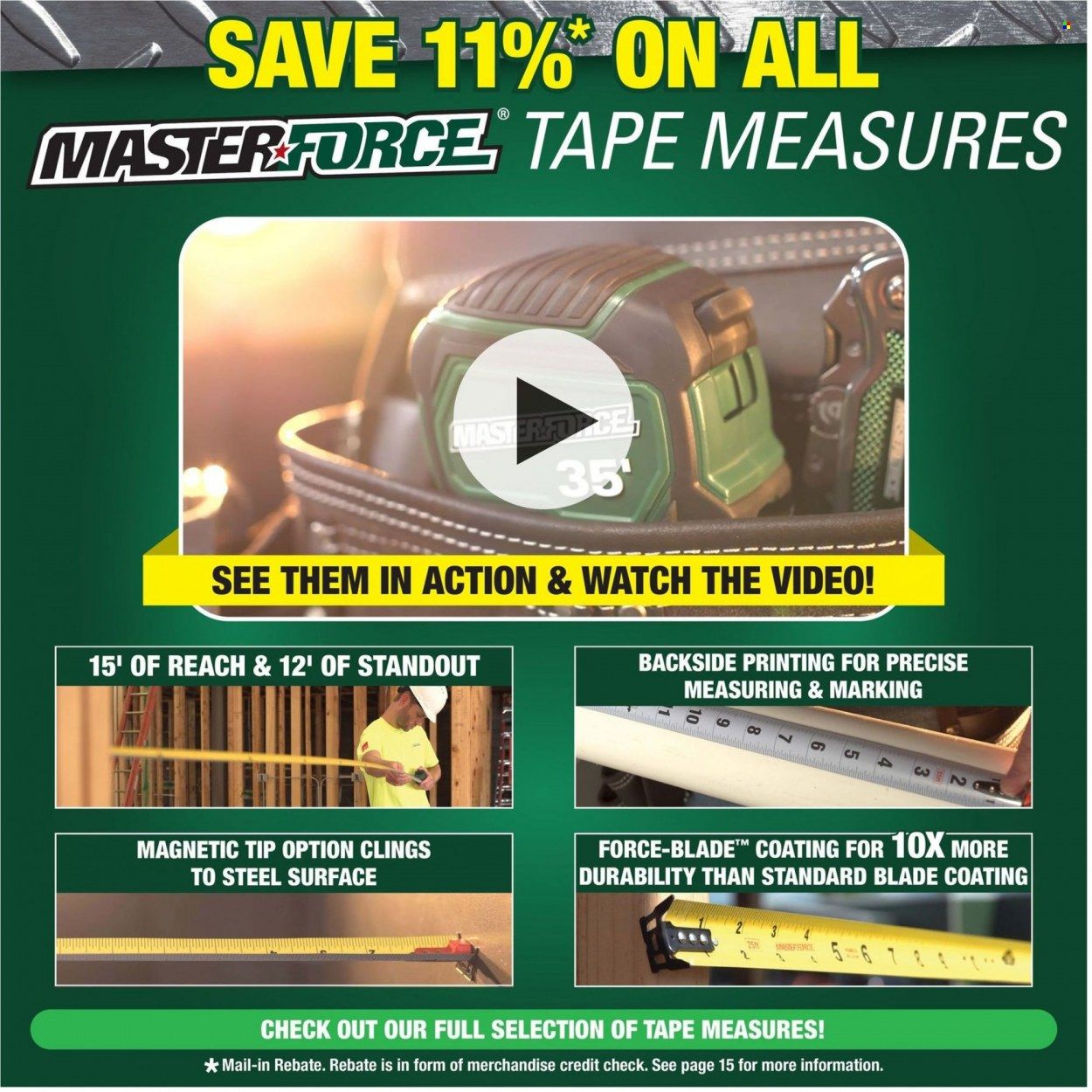 Menards Weekly Ad Flyer April 15 to April 22