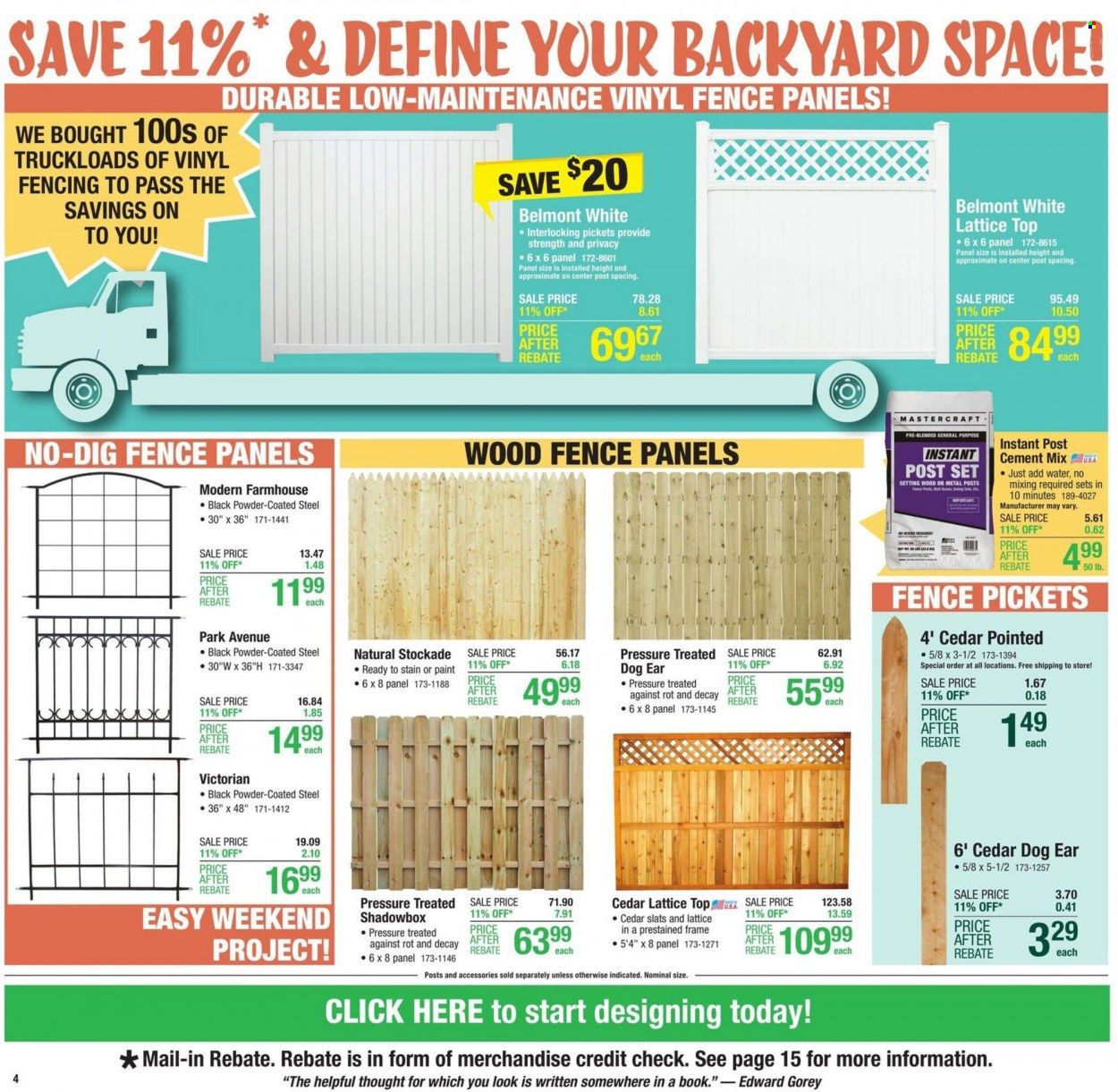 Menards Weekly Ad Flyer April 15 to April 22
