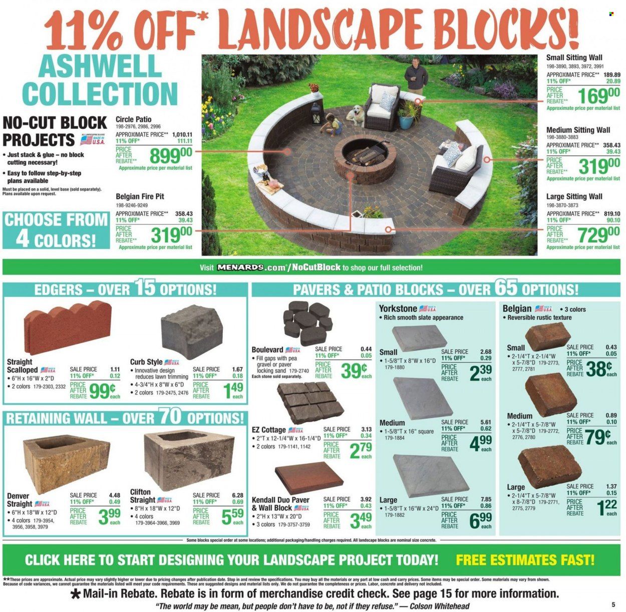 Menards Weekly Ad Flyer April 15 to April 22