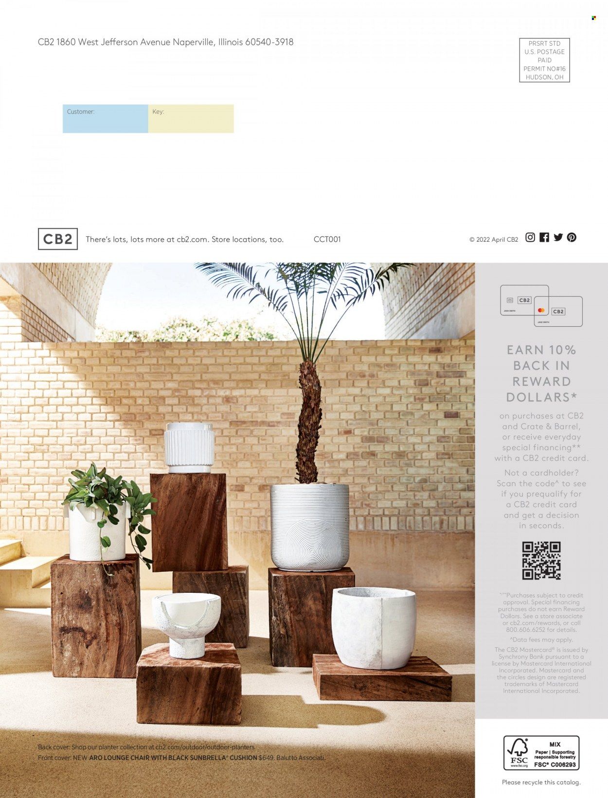 CB2 Weekly Ad Flyer April 15 to April 22