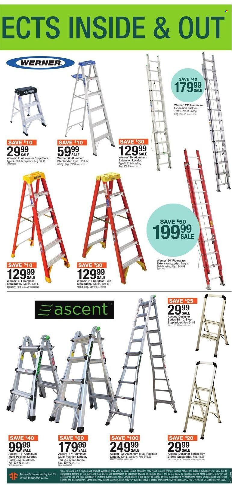 Fleet Farm (IA, MN, ND, WI) Weekly Ad Flyer April 15 to April 22