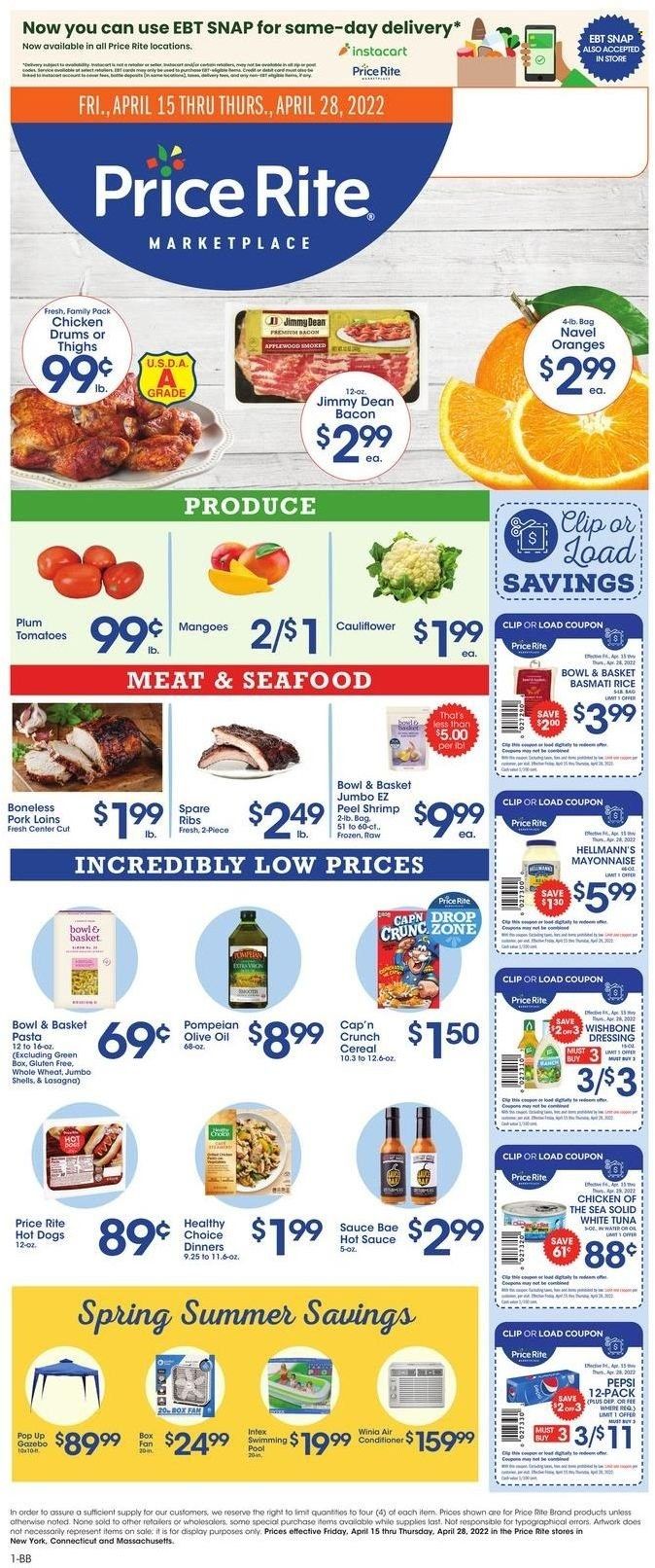 Price Rite (CT, MA, MD, NH, NJ, NY, PA, RI) Weekly Ad Flyer April 15 to April 22