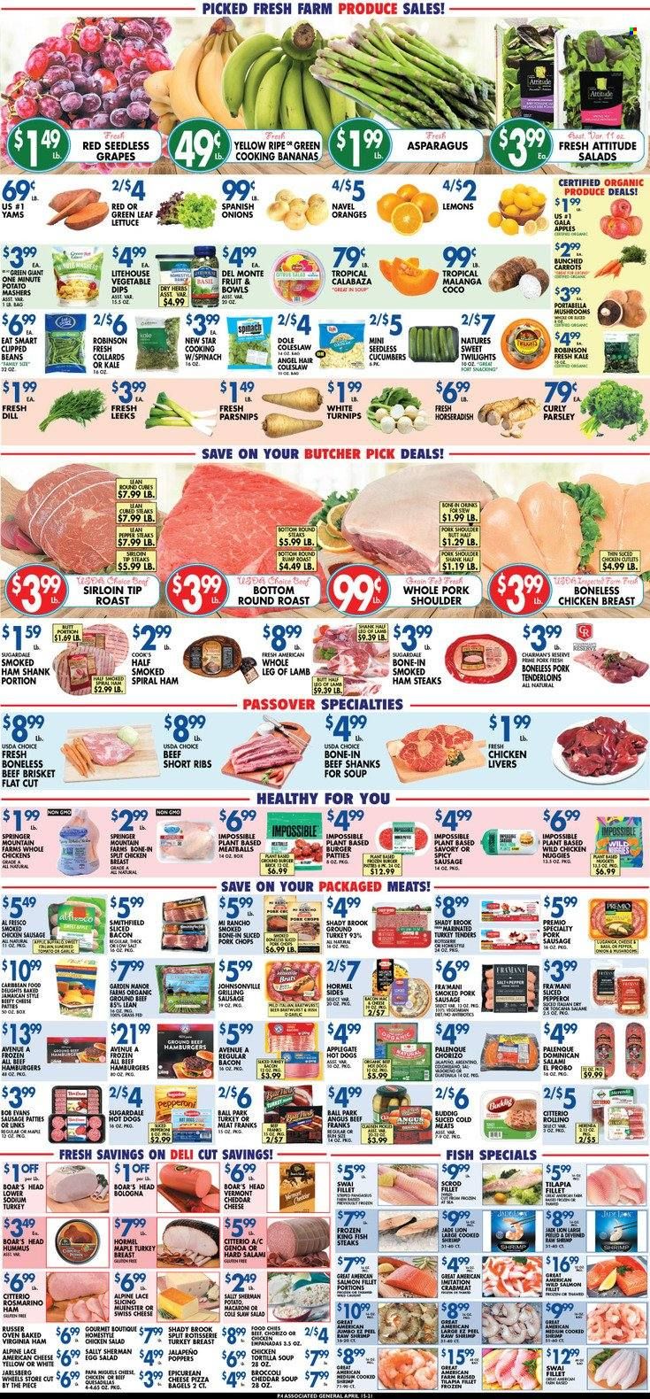 Associated Supermarkets (NY) Weekly Ad Flyer April 15 to April 22