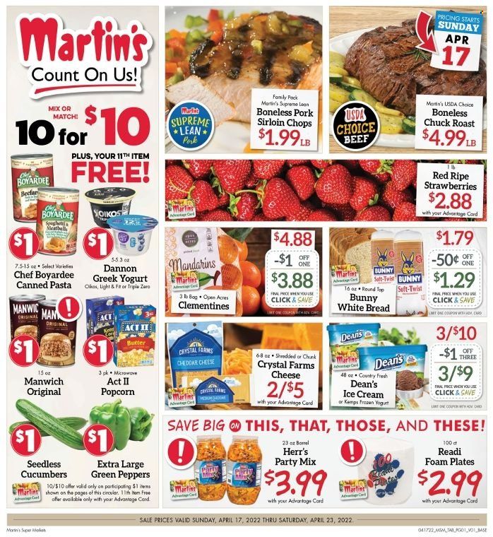 Martin’s (IN, MI) Weekly Ad Flyer April 15 to April 22