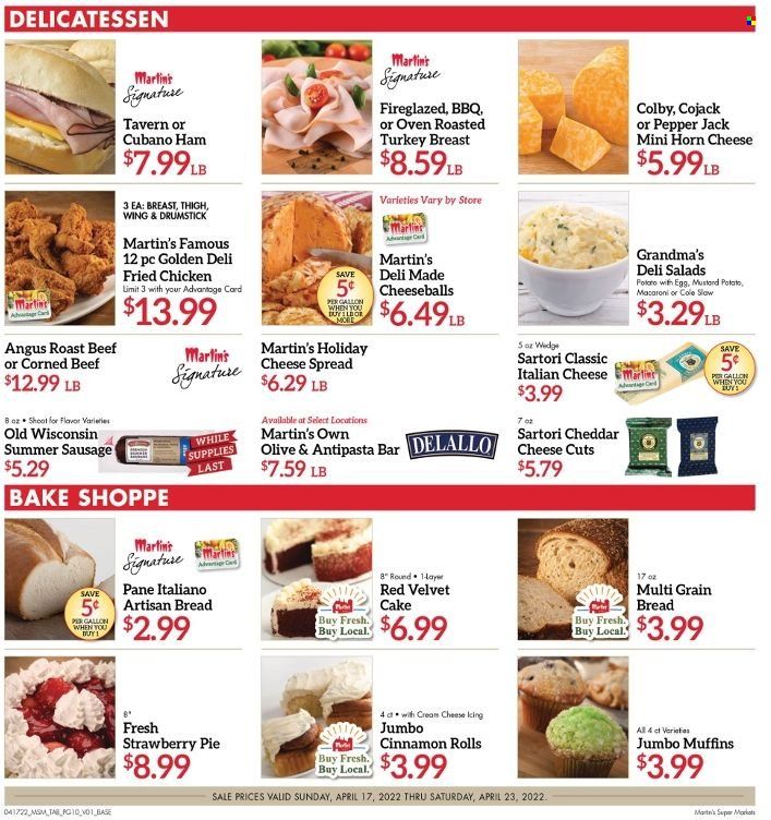 Martin’s (IN, MI) Weekly Ad Flyer April 15 to April 22