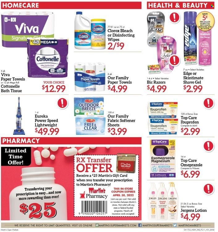 Martin’s (IN, MI) Weekly Ad Flyer April 15 to April 22