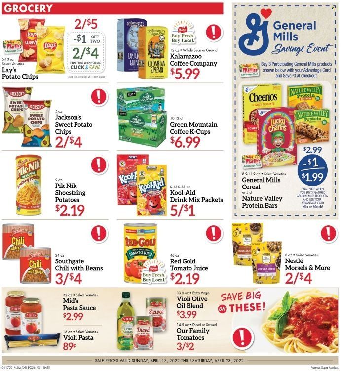 Martin’s (IN, MI) Weekly Ad Flyer April 15 to April 22