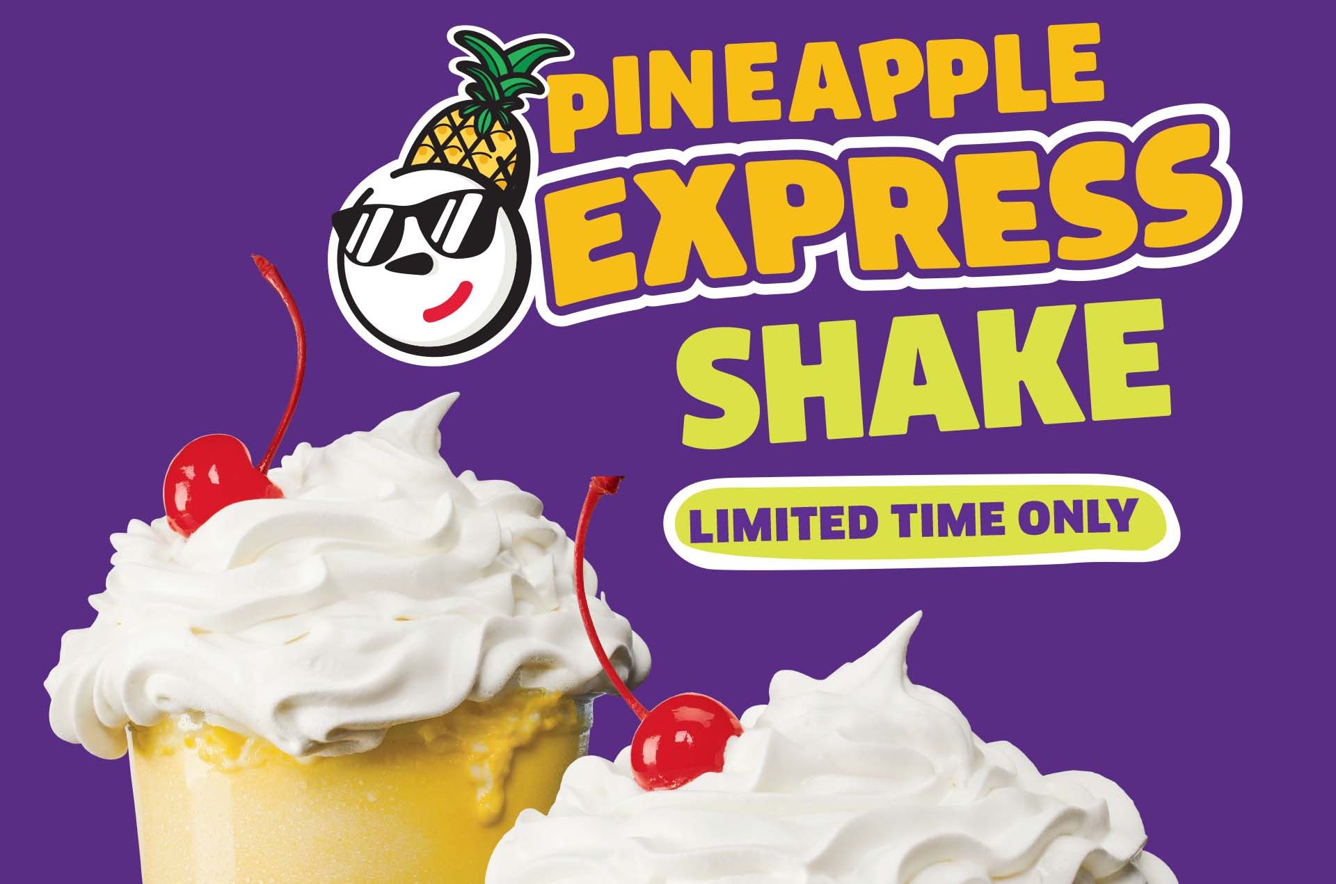 The Brand New Pineapple Express Shake Premiers at Jack In The Box The Brand New Pineapple Express Shake Premiers at Jack In The Box