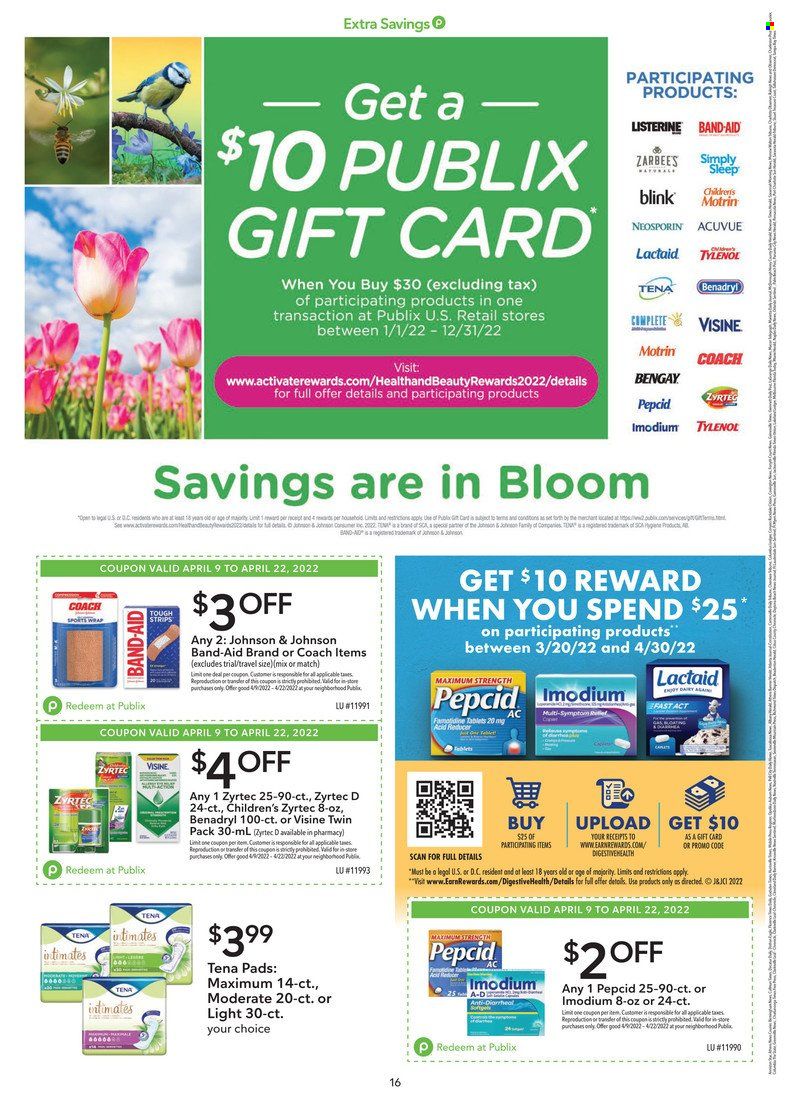 Publix (AL, FL, GA, NC, SC, TN) Weekly Ad Flyer April 17 to April 24