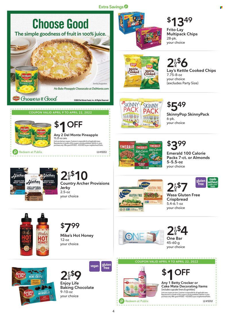 Publix (AL, FL, GA, NC, SC, TN) Weekly Ad Flyer April 17 to April 24