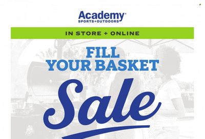 Academy Sports (AL, AR, GA, LA, MO, NC, SC, TN, TX) Weekly Ad Flyer April 17 to April 24