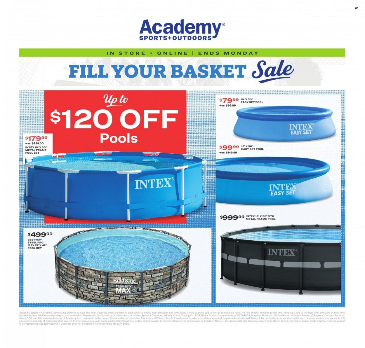 Academy Sports (AL, AR, GA, LA, MO, NC, SC, TN, TX) Weekly Ad Flyer April 17 to April 24