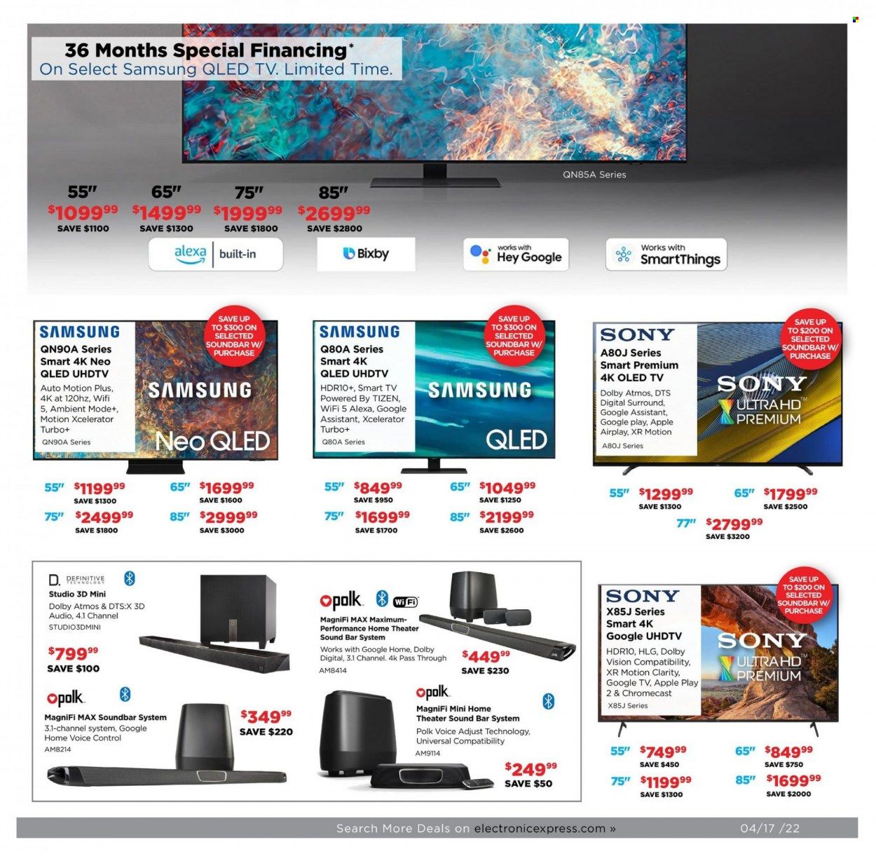 Electronic Express (AL, TN) Weekly Ad Flyer April 17 to April 24