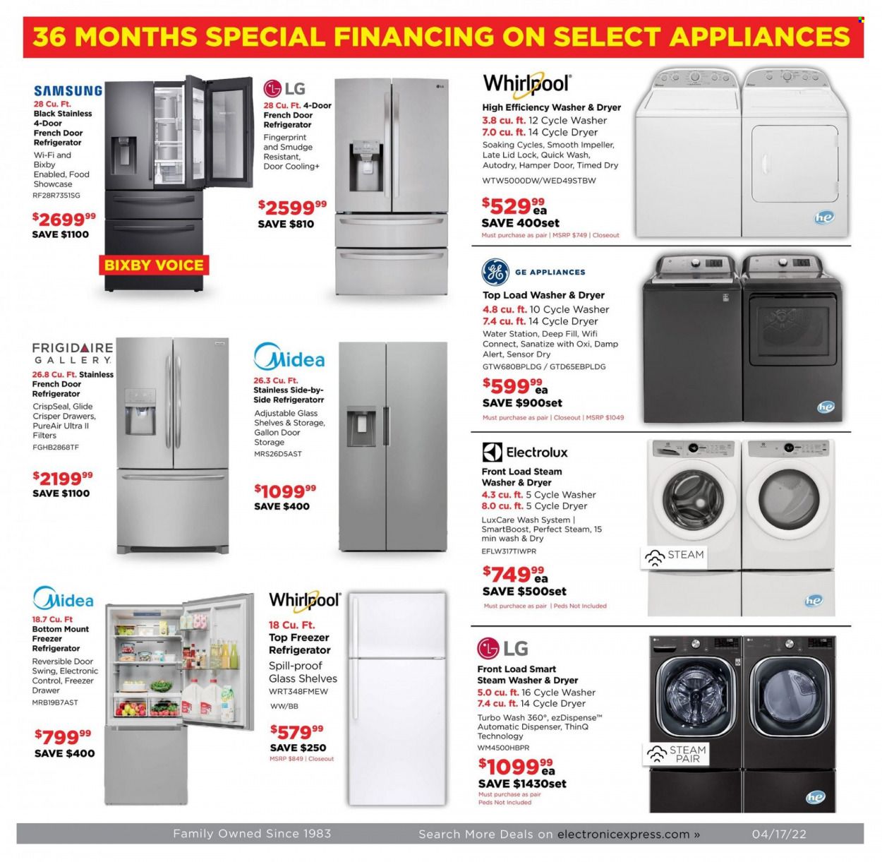 Electronic Express (AL, TN) Weekly Ad Flyer April 17 to April 24