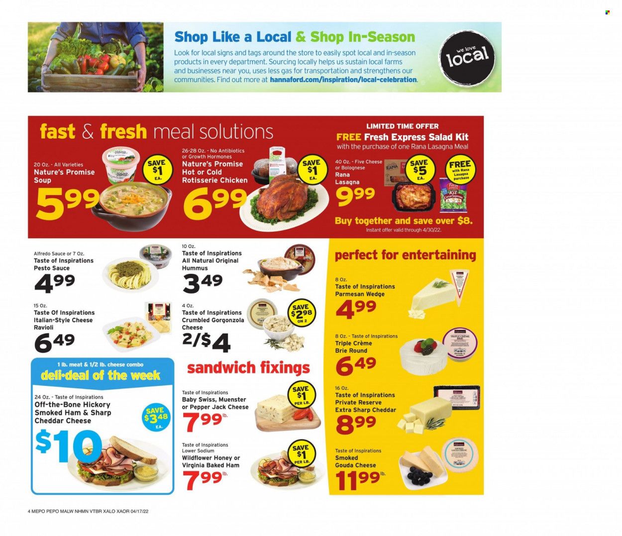 Hannaford (MA) Weekly Ad Flyer April 17 to April 24