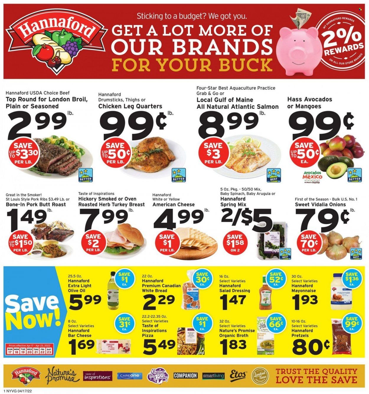 Hannaford (NY) Weekly Ad Flyer April 17 to April 24