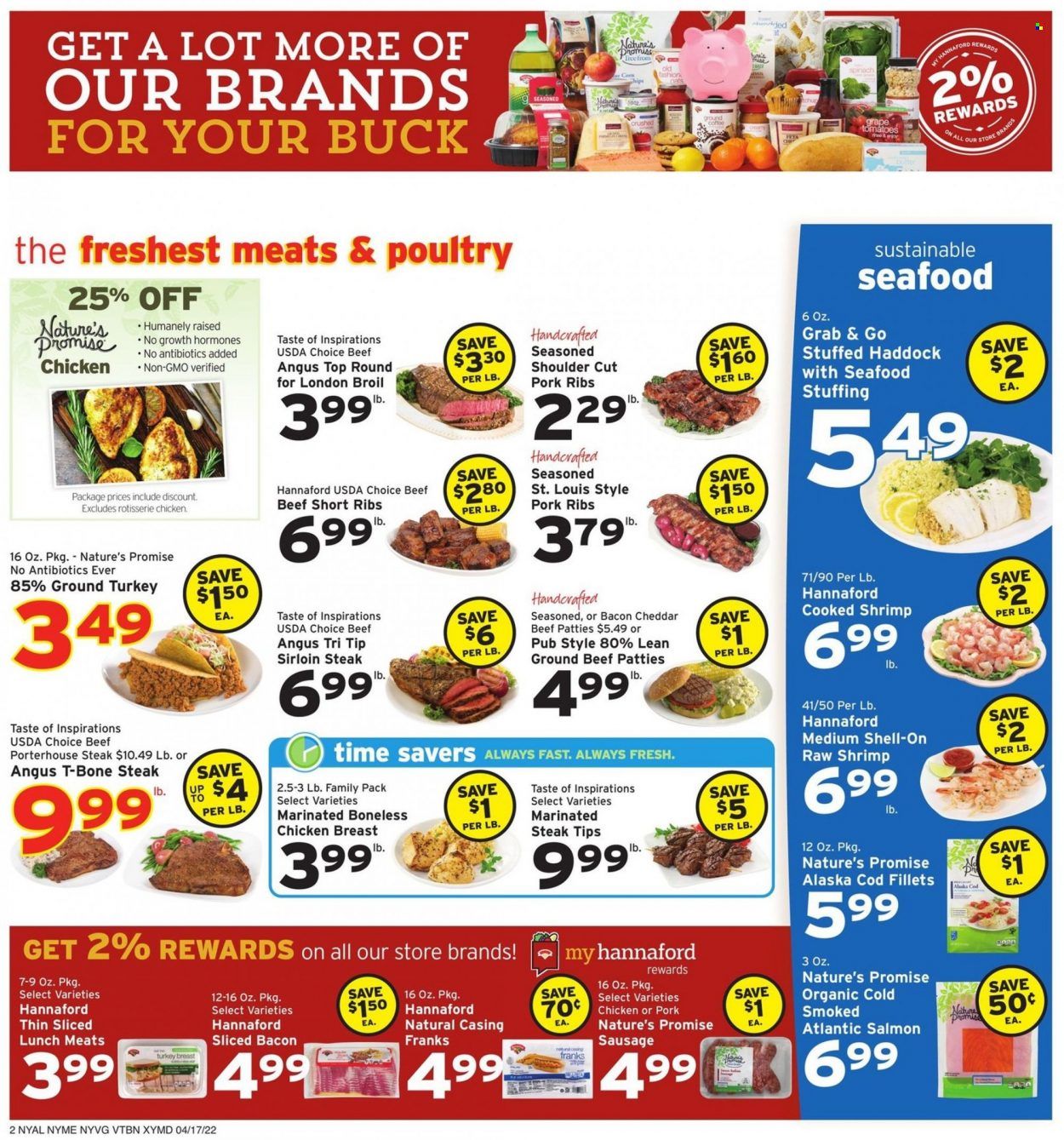 Hannaford (NY) Weekly Ad Flyer April 17 to April 24