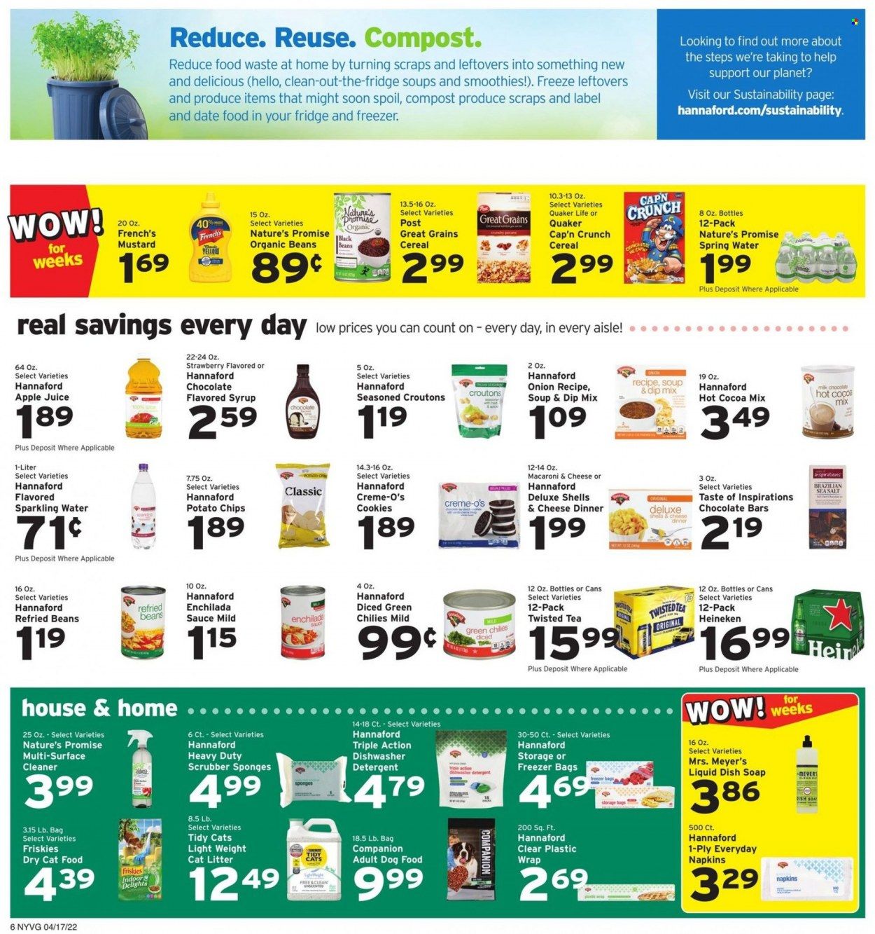 Hannaford (NY) Weekly Ad Flyer April 17 to April 24