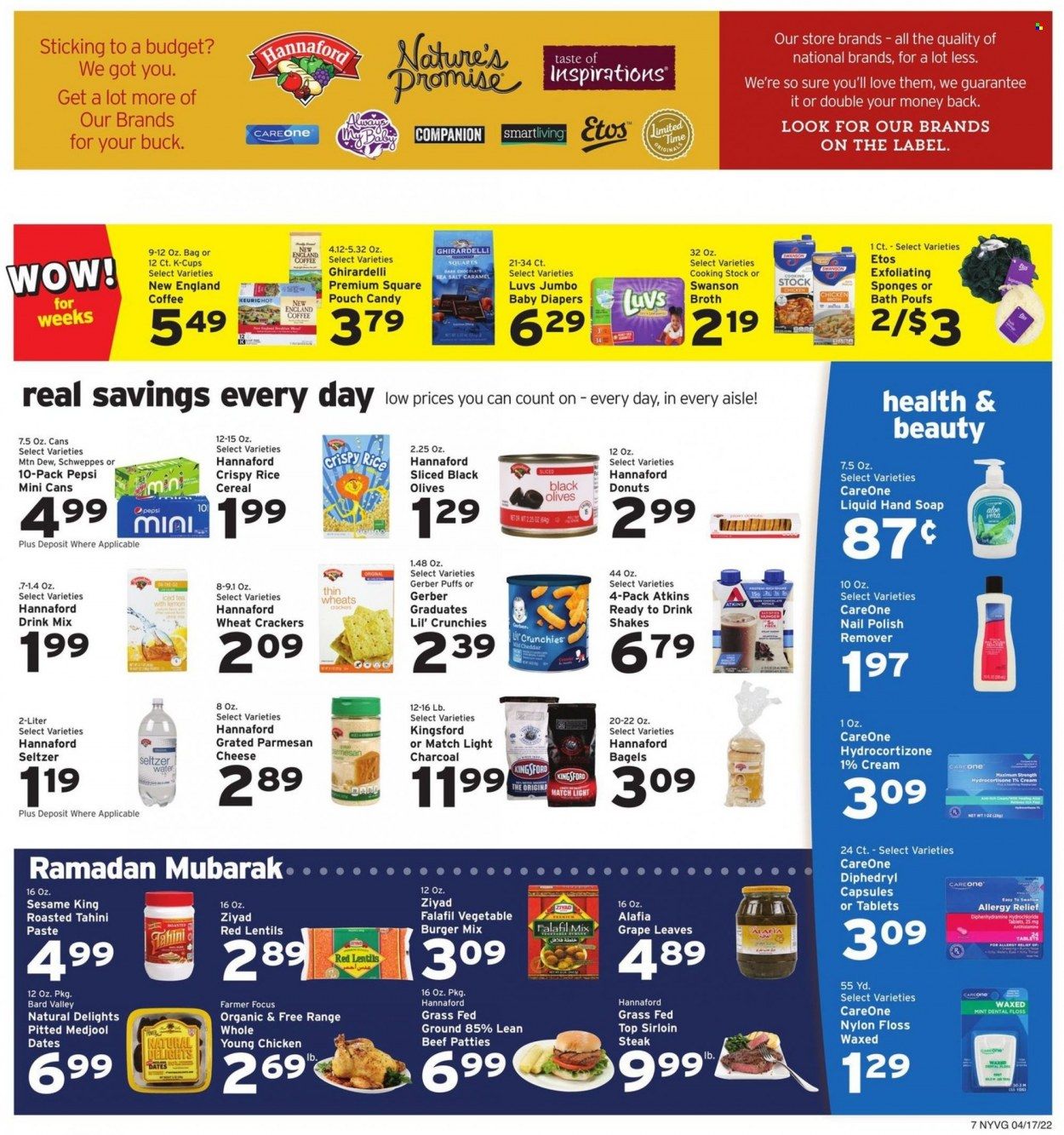 Hannaford (NY) Weekly Ad Flyer April 17 to April 24