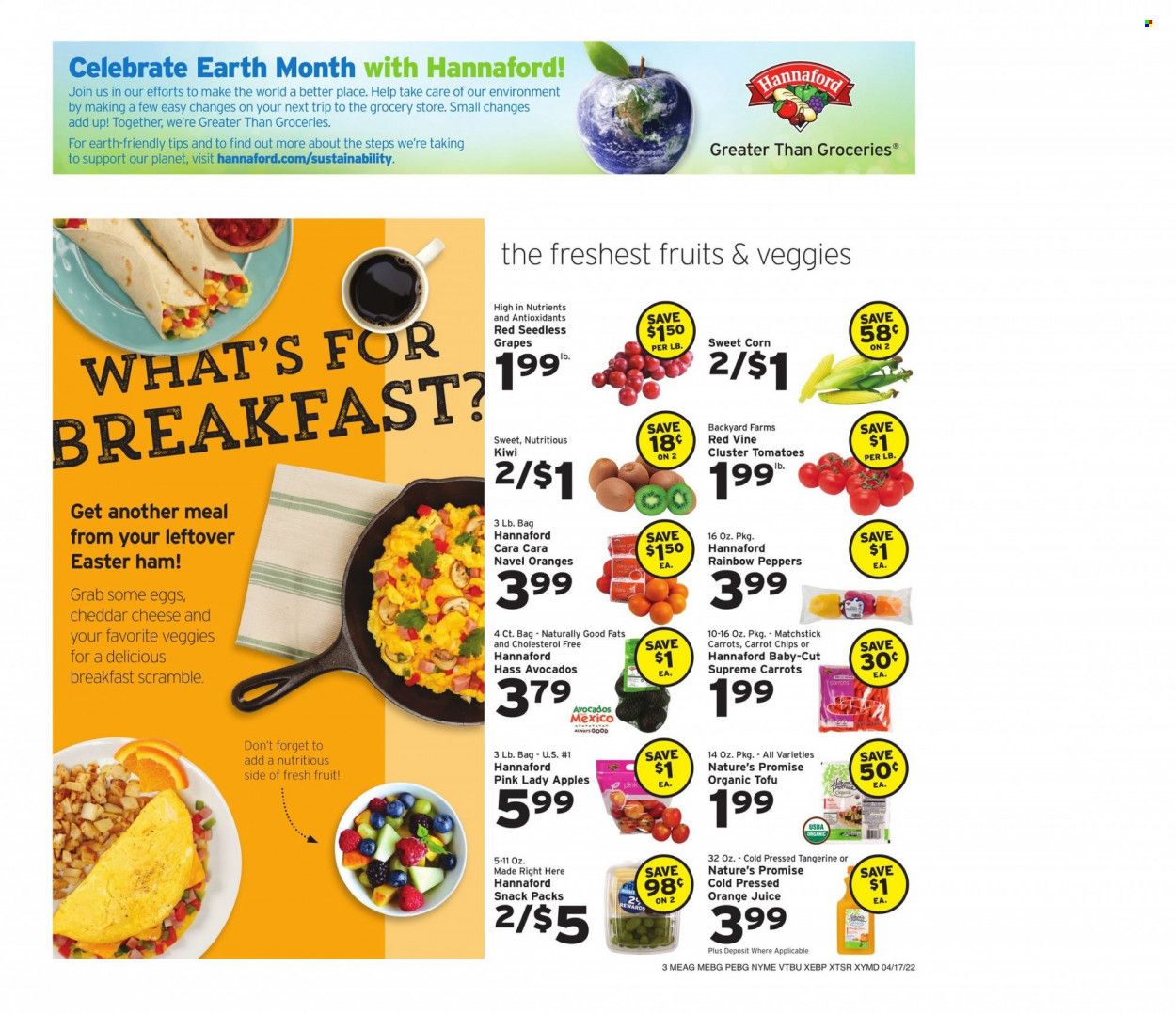 Hannaford (VT) Weekly Ad Flyer April 17 to April 24