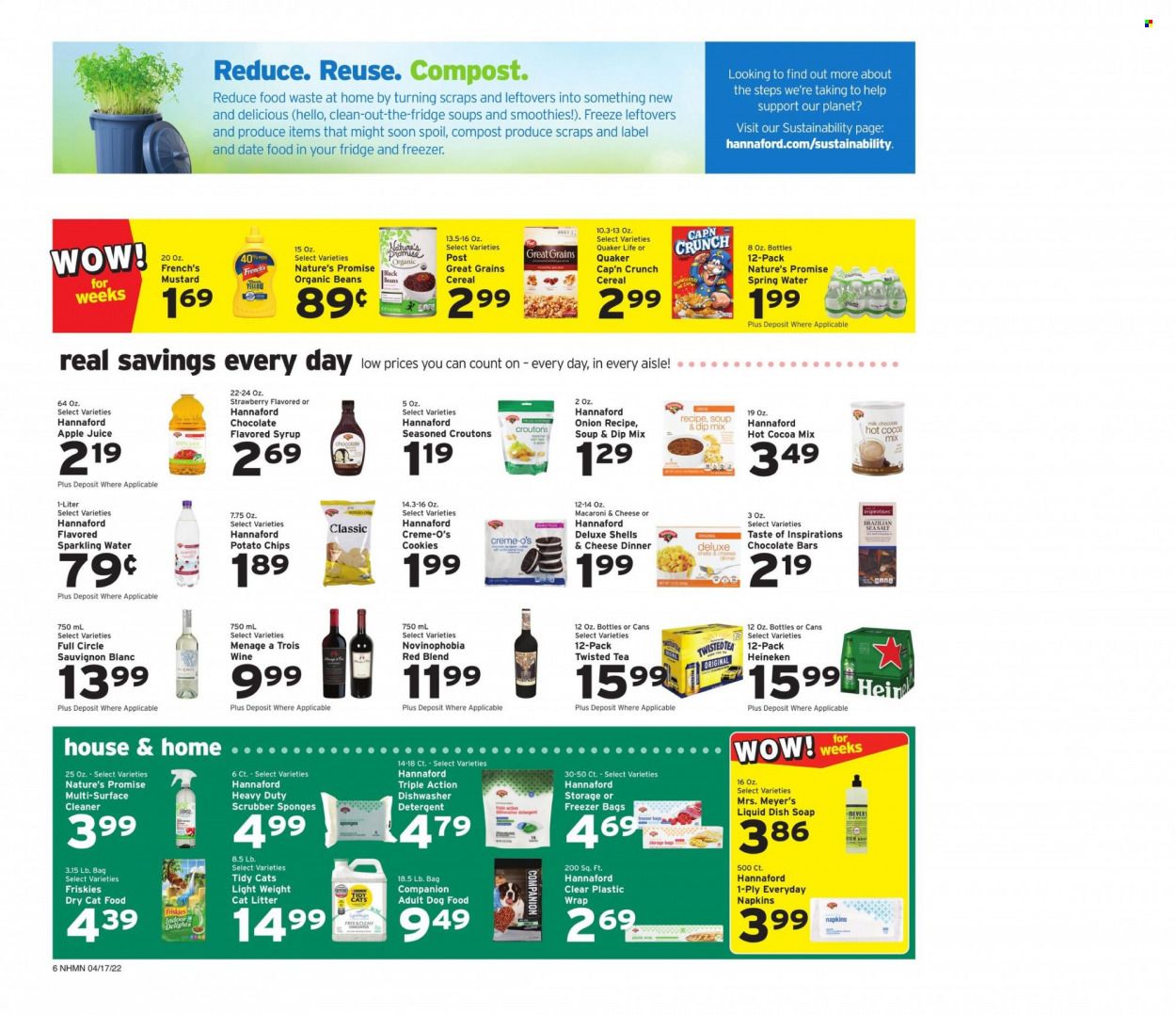 Hannaford (NH) Weekly Ad Flyer April 17 to April 24