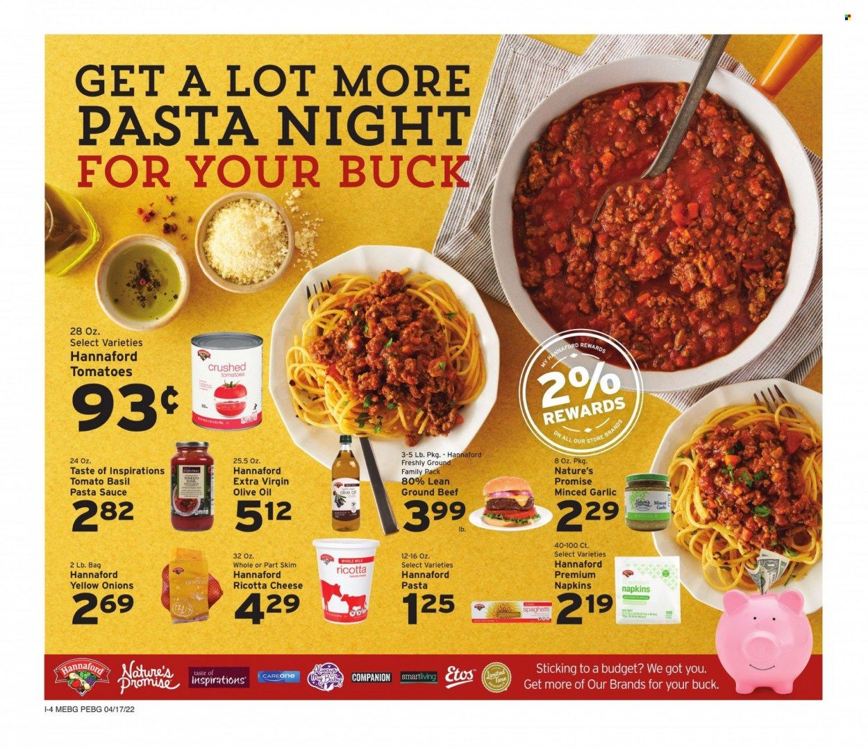 Hannaford (ME) Weekly Ad Flyer April 17 to April 24