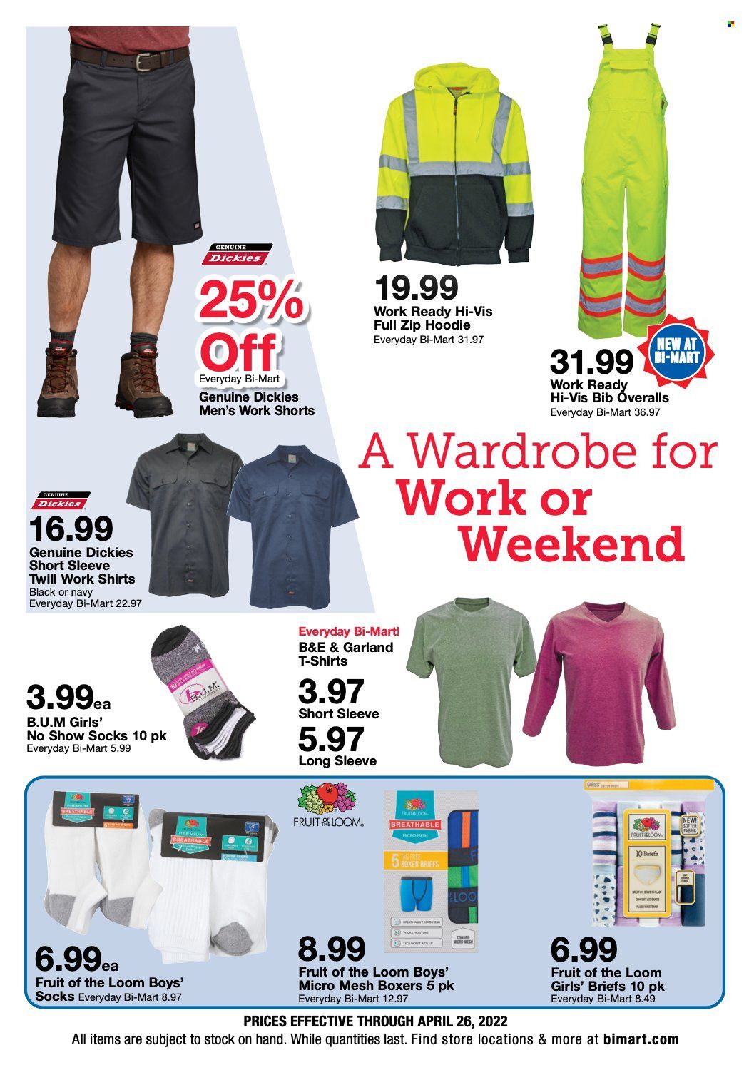 Bi-Mart (ID, OR, WA) Weekly Ad Flyer April 17 to April 24