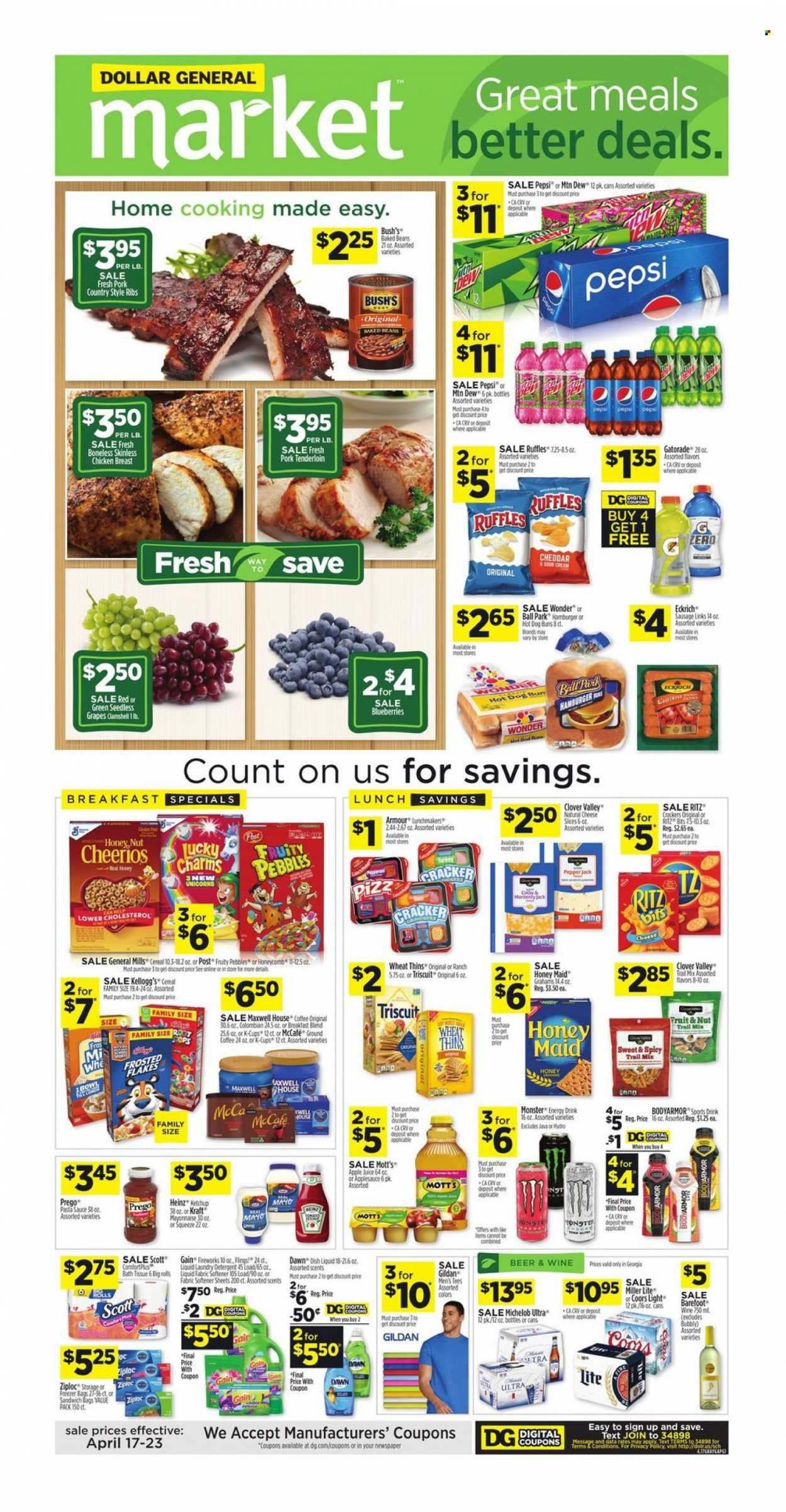 Dollar General (GA) Weekly Ad Flyer April 18 to April 25