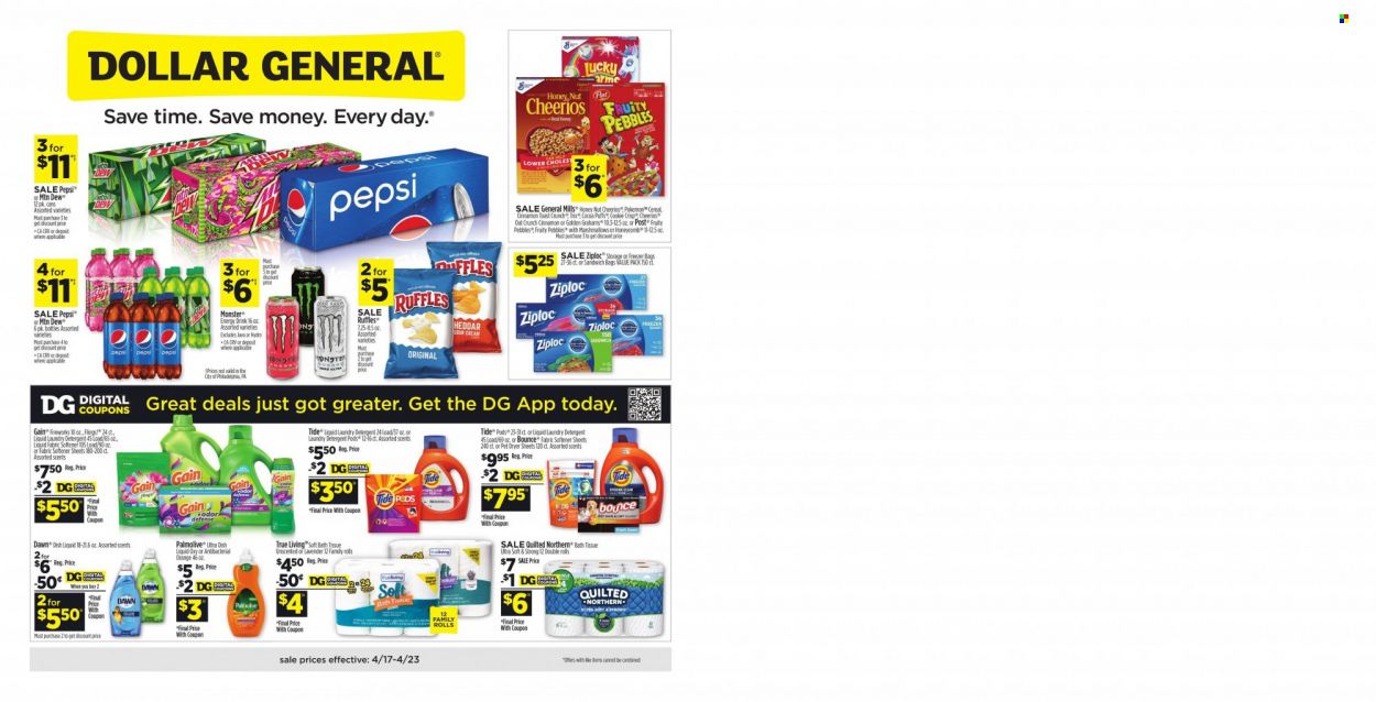 Dollar General (GA, MI, MN, NM, OH, OK) Weekly Ad Flyer April 18 to April 25