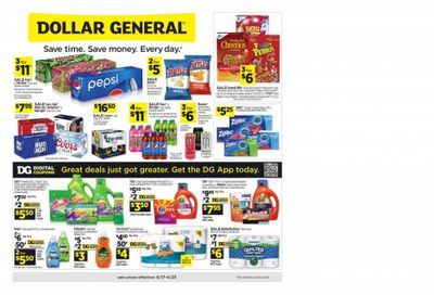 Dollar General (TN) Weekly Ad Flyer April 18 to April 25