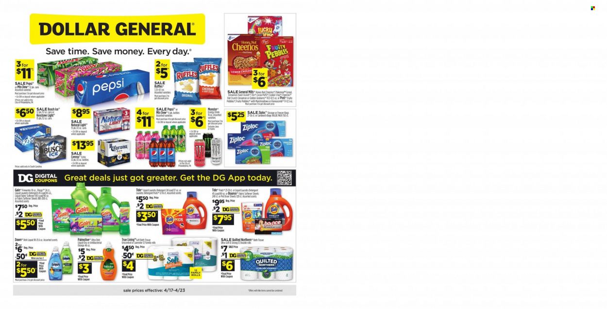 Dollar General (SC) Weekly Ad Flyer April 18 to April 25