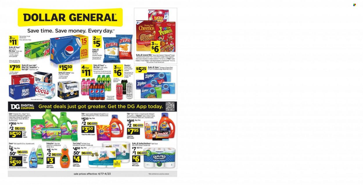 Dollar General (TX) Weekly Ad Flyer April 18 to April 25