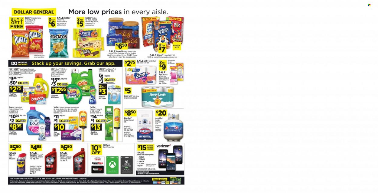 Dollar General (TX) Weekly Ad Flyer April 18 to April 25