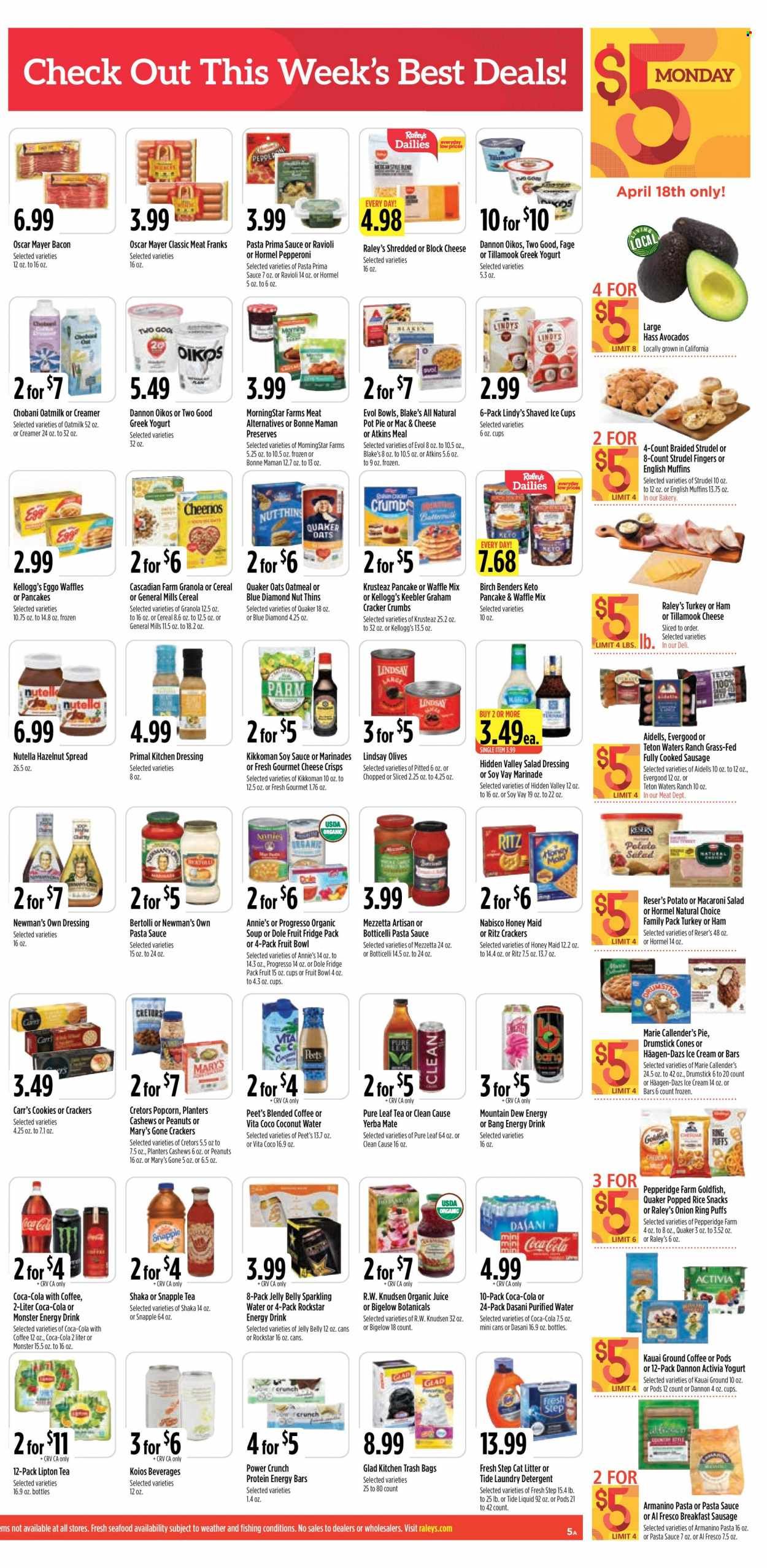 Raley's (CA, NV) Weekly Ad Flyer April 18 to April 25