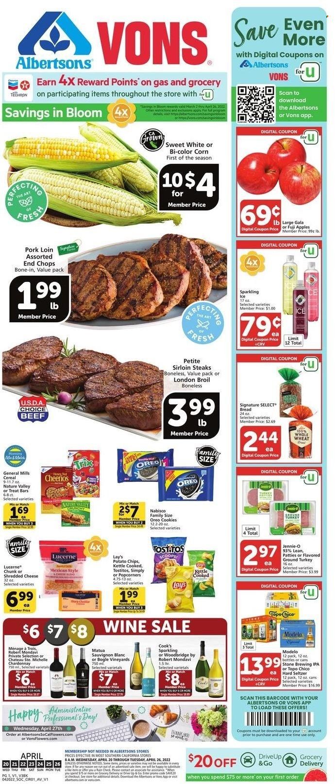 Albertsons (CA, ID, LA, MT, OR, TX, WA) Weekly Ad Flyer April 19 to April 26