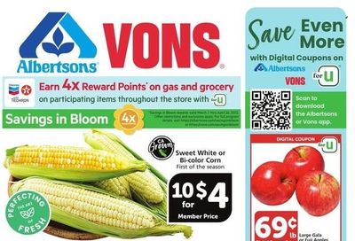 Albertsons (CA, ID, LA, MT, OR, TX, WA) Weekly Ad Flyer April 19 to April 26