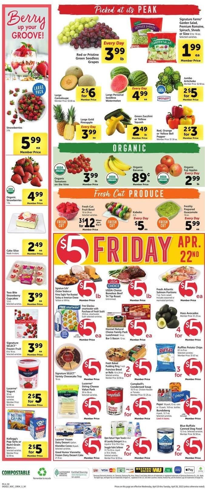 Safeway (AZ, CA, CO, HI, MD, NE, OR, VA, WA) Weekly Ad Flyer April 19 to April 26