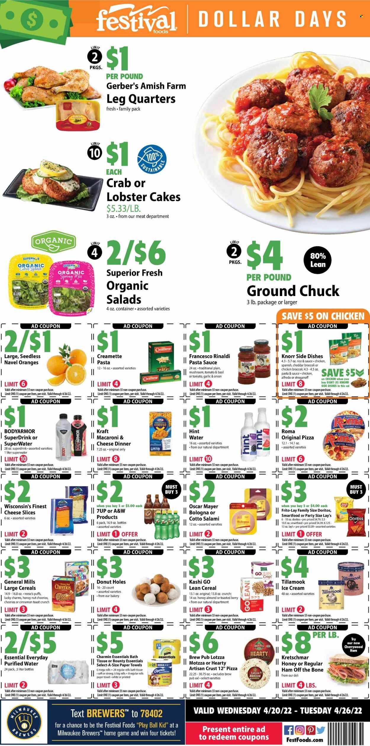 Festival Foods (WI) Weekly Ad Flyer April 19 to April 26