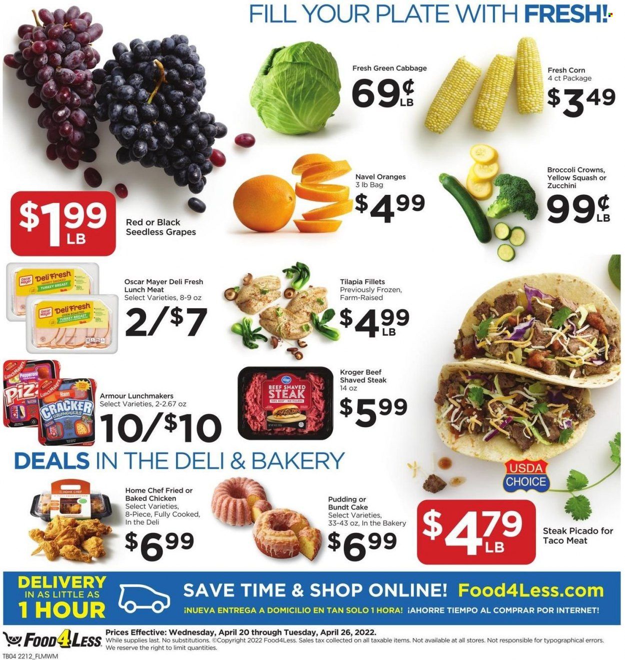 Food 4 Less (IN) Weekly Ad Flyer April 19 to April 26