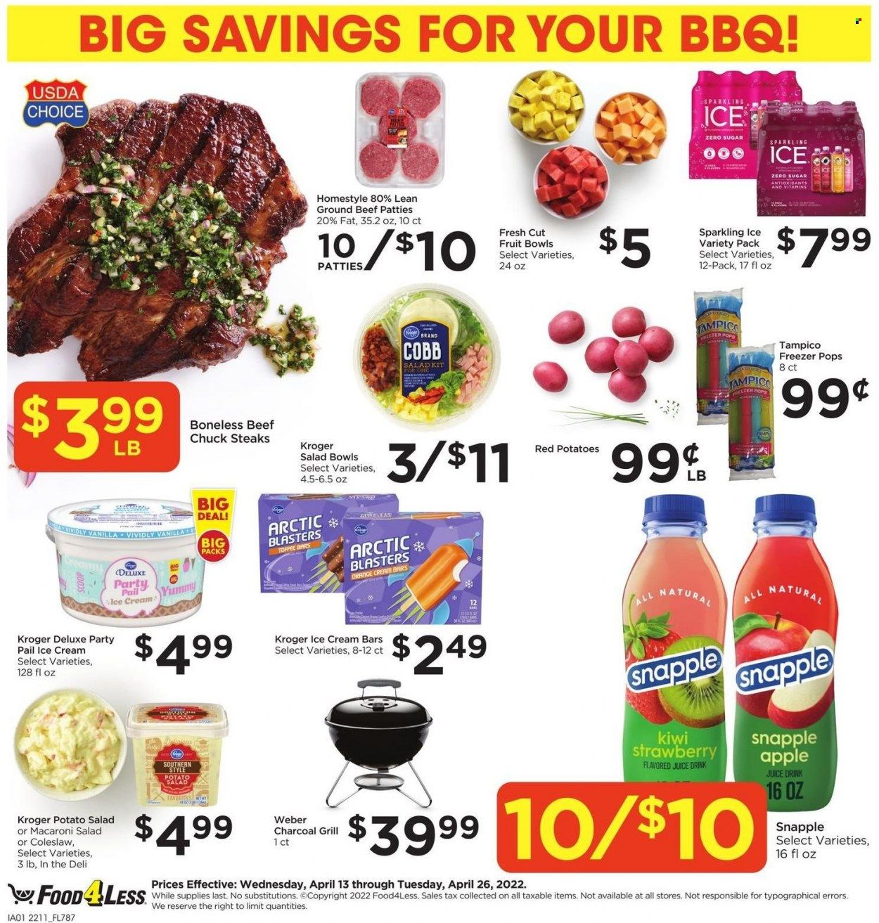 Food 4 Less (IN) Weekly Ad Flyer April 19 to April 26