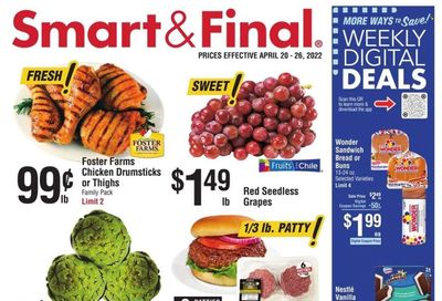 Smart & Final (AZ, CA) Weekly Ad Flyer April 19 to April 26
