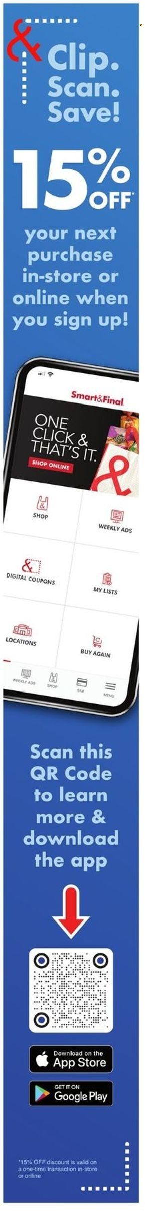Smart & Final (AZ, CA) Weekly Ad Flyer April 19 to April 26