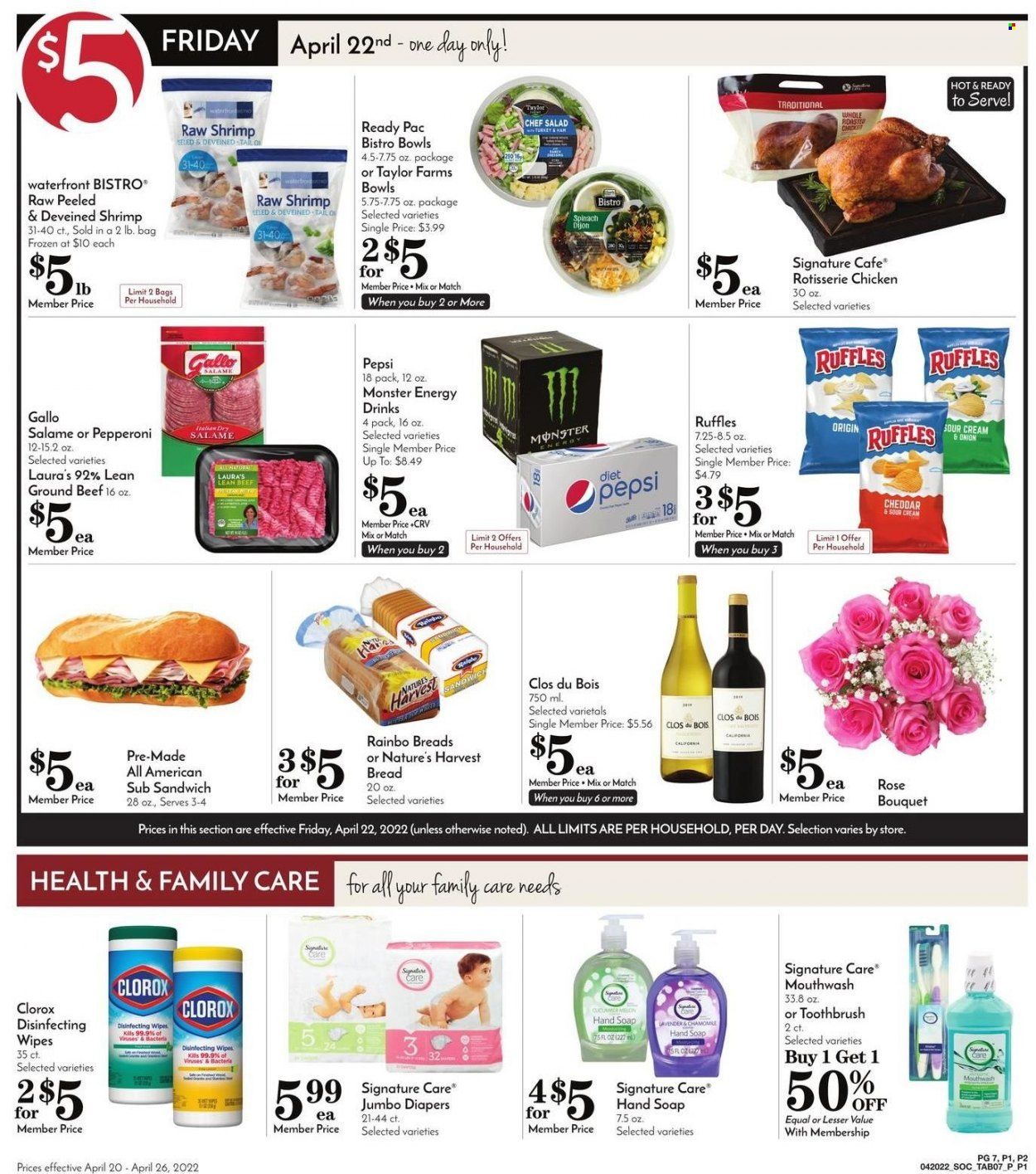 Pavilions (CA) Weekly Ad Flyer April 19 to April 26