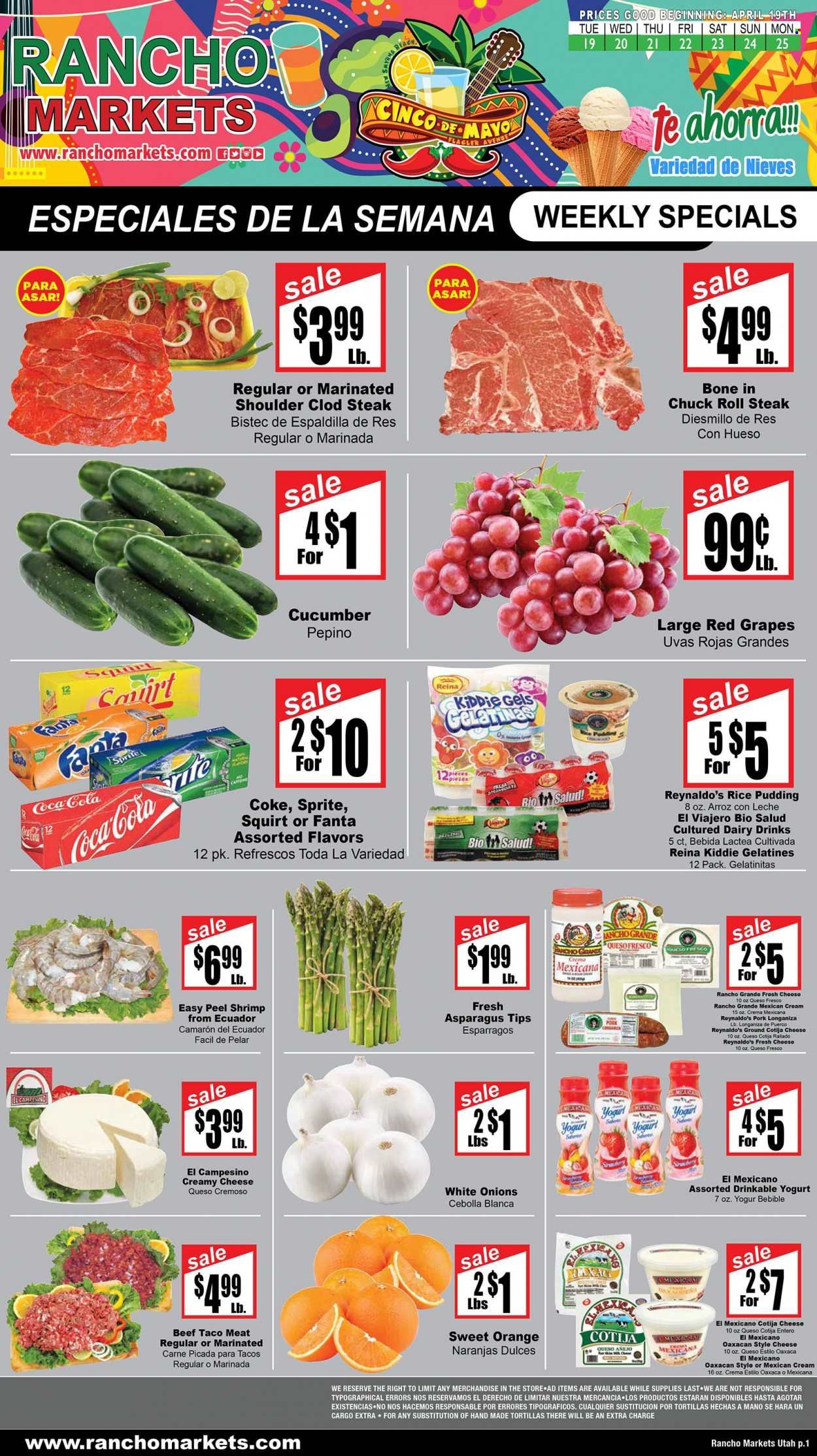 Rancho Markets (UT) Weekly Ad Flyer April 19 to April 26
