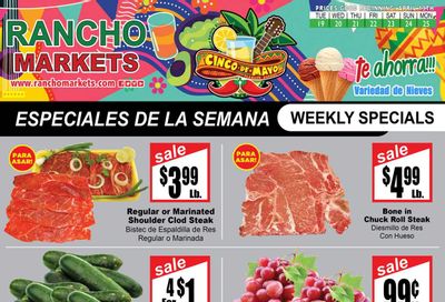 Rancho Markets (UT) Weekly Ad Flyer April 19 to April 26